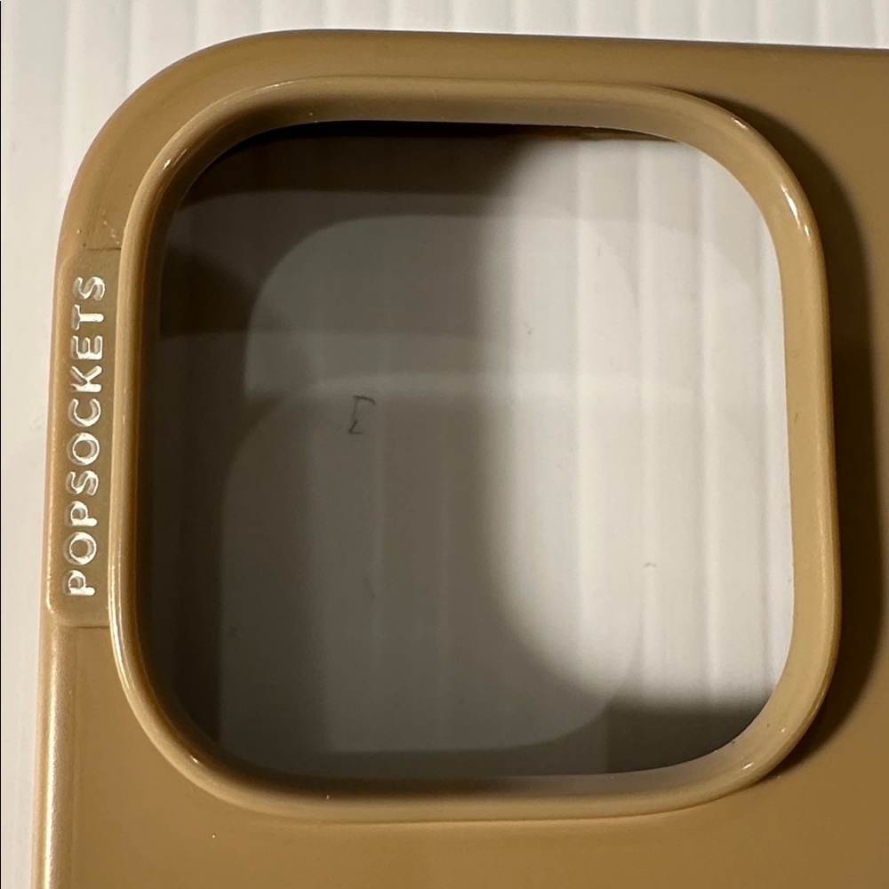 NWOT Popsockets iPhone 16 Pro Max Magesafe Case in Tan